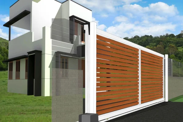 aluminium gates cladding design