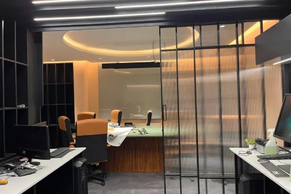 aluminium slim paritition design