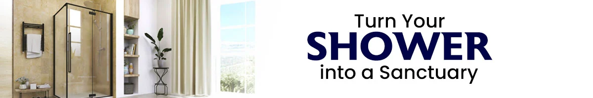 turn your shower into a sanctuary