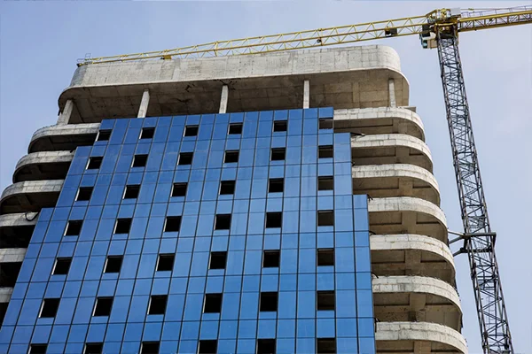 Exterior Unitized Facade Glazing