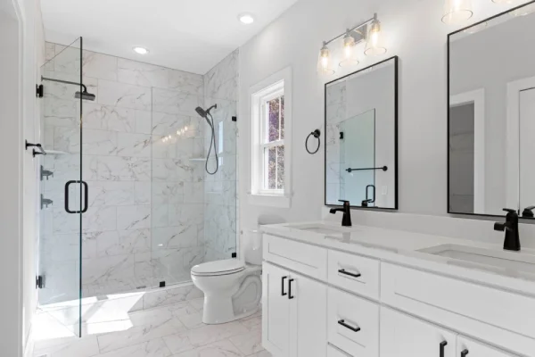 Stealth Frame Shower Door System