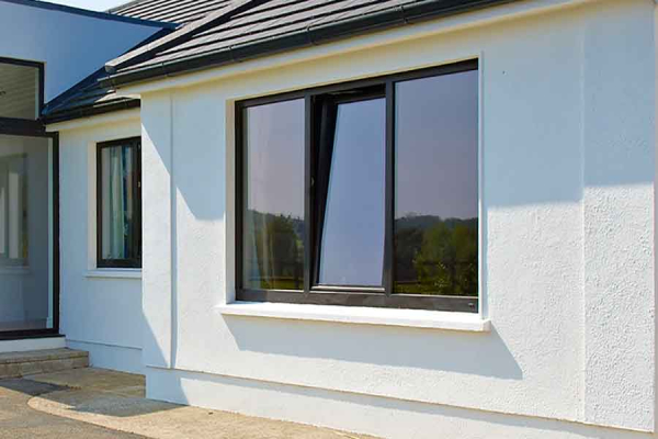 Tilt & Turn window fully opened inward